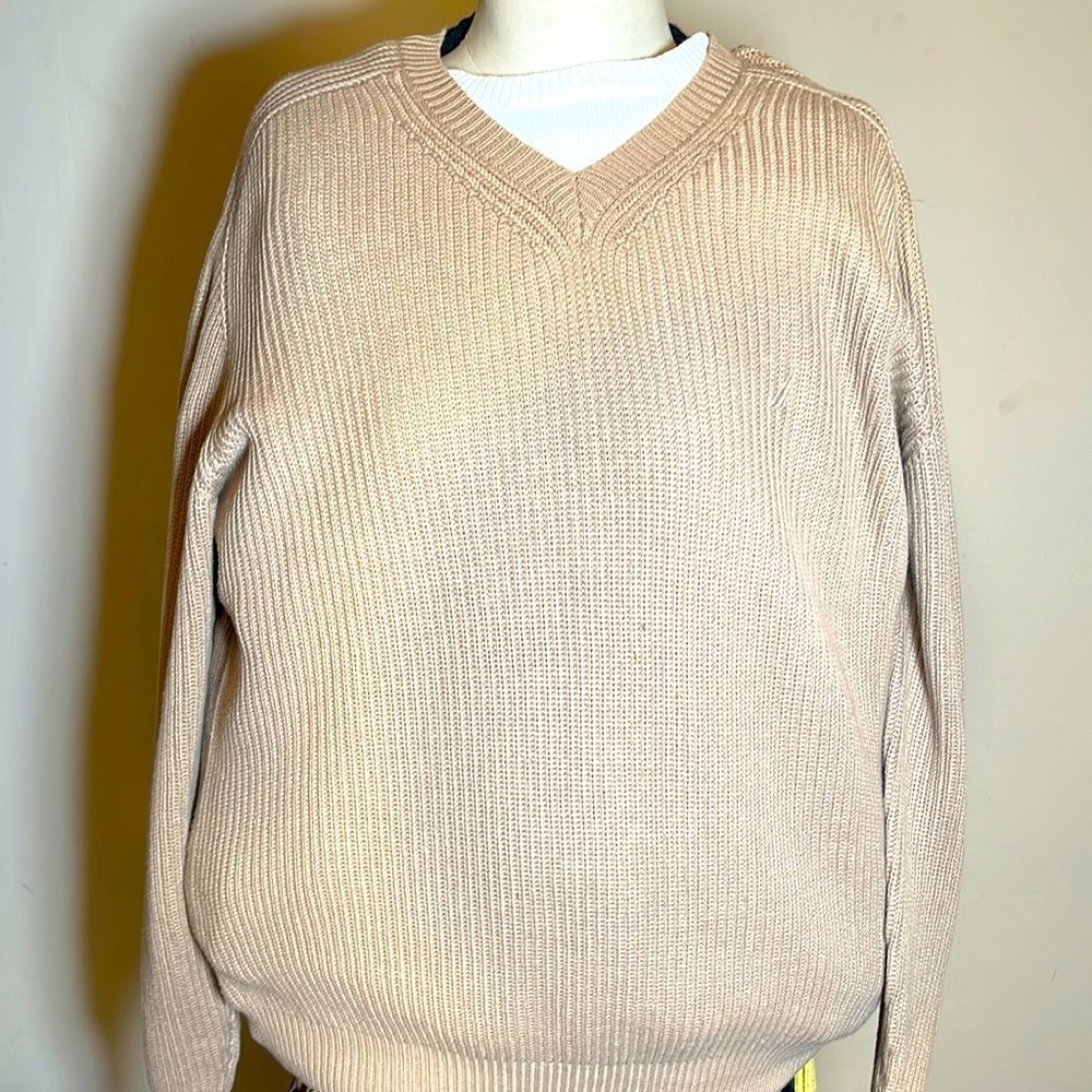 SUPER HEAVY VINTAGE NAUTICA SWEATER 100% COTTON
